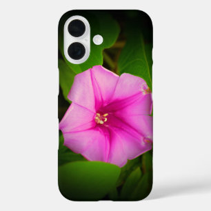 Dunkelrosa Blume * Fall-Mate-iPhone-Fall iPhone 16 Hülle