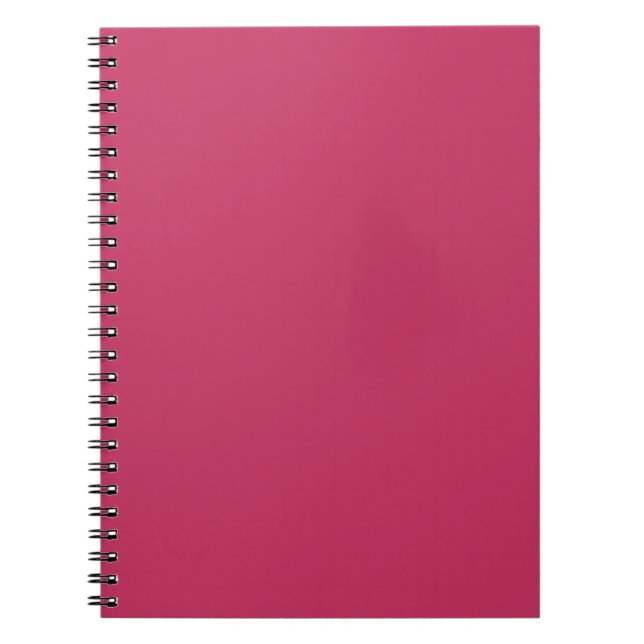 Dunkelrosa Farbe, rosa Rose in Farbe Notizblock (Vorderseite)