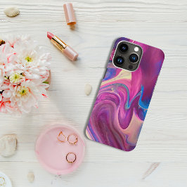 Dunkelrosa Farbwellen iPhone-Gehäuse Case-Mate iPhone Hülle