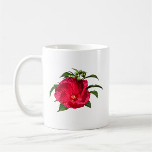 Dunkelrosa Hibiskus Kaffeetasse