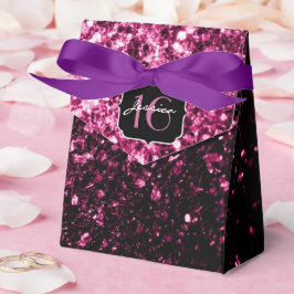 Dunkelrosa Imitate glänzen Glitzer Glitzern Sweet  Geschenkschachtel