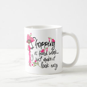 Dunkelrosa-Mode-Tasse Tasse
