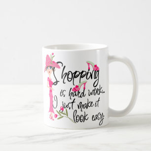 Dunkelrosa-Mode-Tasse Tasse