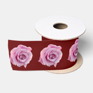 Dunkelrosa Rosa Satinband