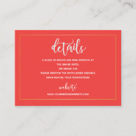 Dunkelrosa und Gold Unterkunft Details Karte