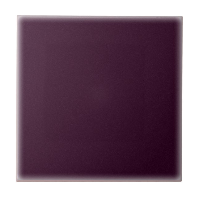 Dunkelrot (Keramik Lila) Fliese (Vorderseite)