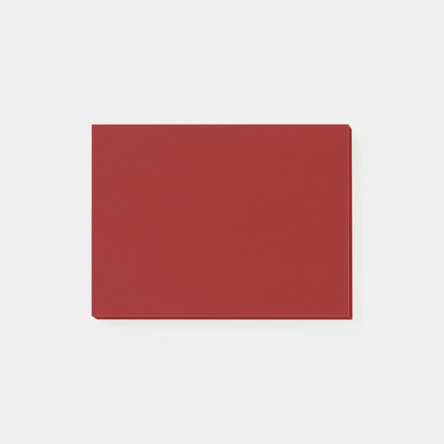 Dunkelrot Post-it Klebezettel (Vorderseite)