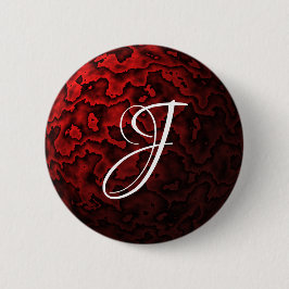 Dunkelrot und schwarz button