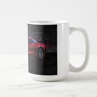 Dunkelrote Korvette Z06 Tasse