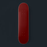 Dunkelrote Skateboard<br><div class="desc">Dunkelrote Skateboard. Schlicht dunkelrot. Deck Solid dunkelrot Farbe. Skate dunkelrot.</div>