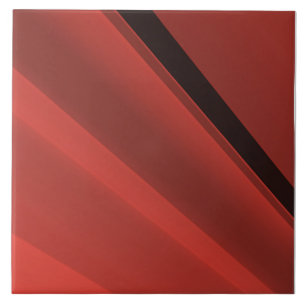 dunkelrote und schwarze Streifen, beliebtes Muster Fliese