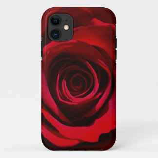 Dunkelroter Rose iPhone Fall Case-Mate iPhone Hülle