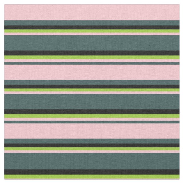 Dunkelschiefer grau, rosa, grün und schwarz gefärb stoff (Nahaufnahme)