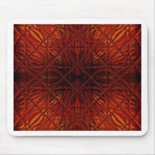 Dunkelschwarzes Muster Mousepad
