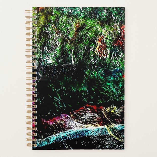 Dunkeltexturierter abstrakter Planer, abstrakt tex Planer (Vorderseite)