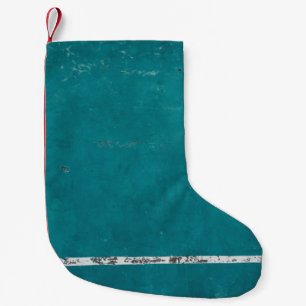 Dunkeltürkis Kleiner Weihnachtsstrumpf