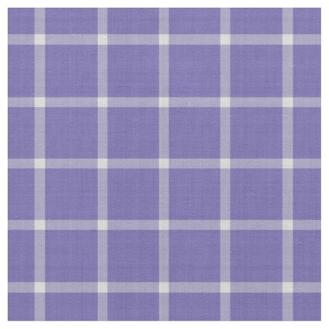 Dunkelviolettes Gingham-Karo Stoff (Nahaufnahme)