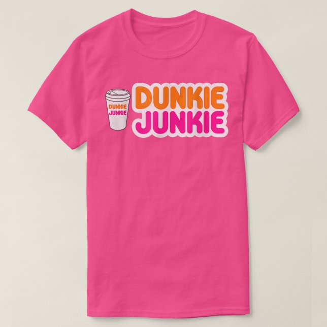 Dunkie Junkie Coffee Love Funny Coffee Saying 2022 T-Shirt (Design vorne)