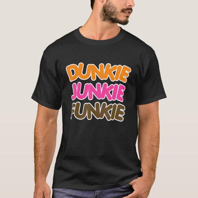 Dunkie Junkie Coffee T-Shirt (Vorderseite)