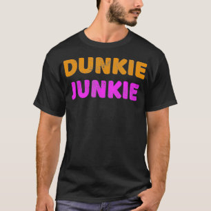 Dunkie Junkie Liebe Funny Kaffee Sprichwort Novelt T-Shirt