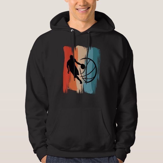 Dunking Basketball Hoodie (Vorderseite)
