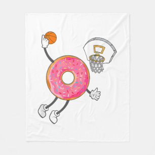 Dunking Donut Hole Food Champ Fleecedecke