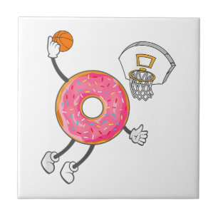 Dunking Donut Hole Food Champ Fliese