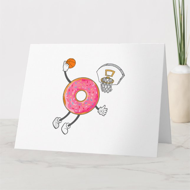 Dunking Donut Hole Food Champ Karte (Vorderseite)