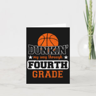 Dunking My way Through 4. Klasse Bysketbyll Byck T Karte