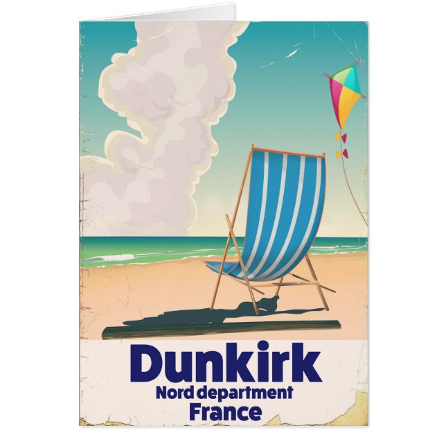 Dunkirk Beach Reiseplakat (Vorne)