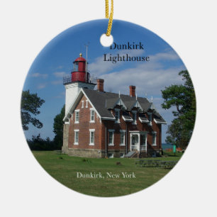 Dunkirk Leuchtturm-Ornament Keramik Ornament