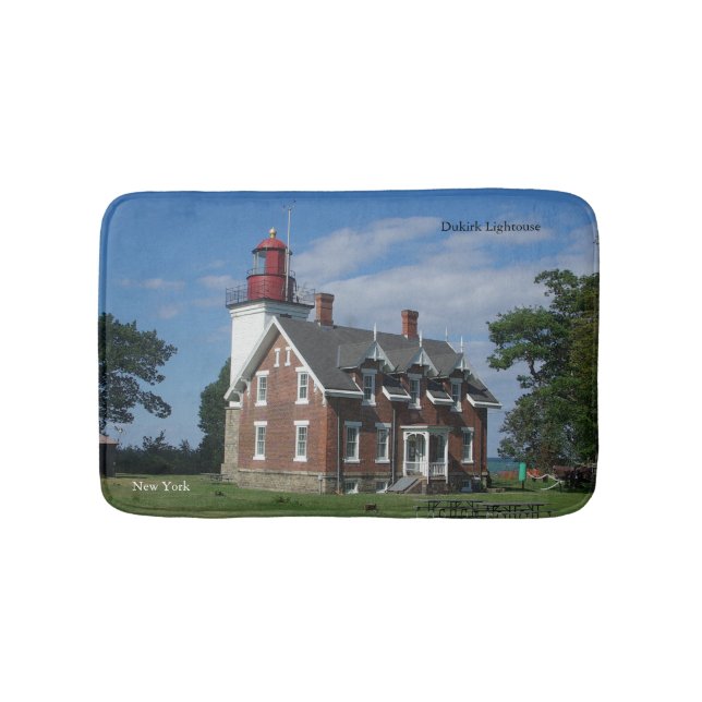 Dunkirk Lighthouse bathmat Badematte (Vorderseite)