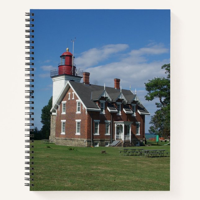 Dunkirk Lighthouse Notebook Notizbuch (Vorderseite)