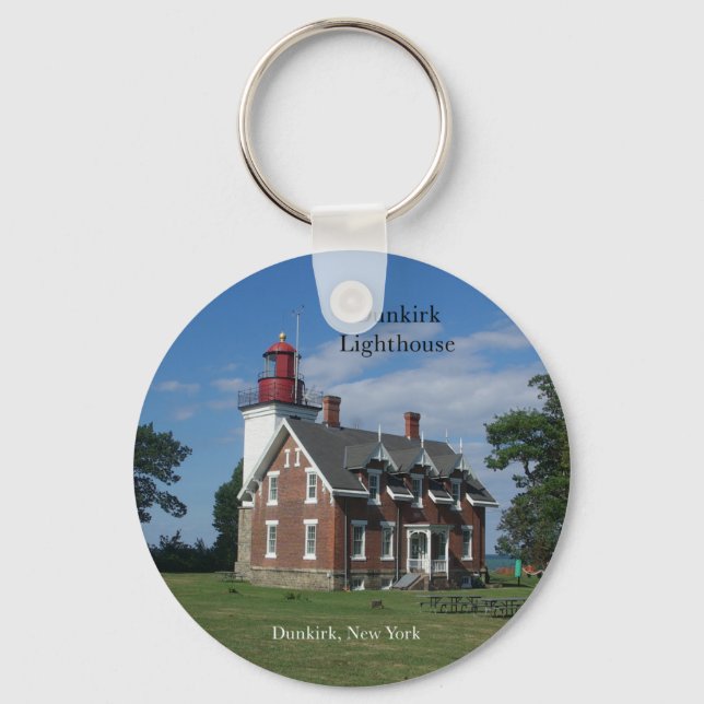 Dunkirk Lighthouse Schlüsselkette Schlüsselanhänger (Vorderseite)