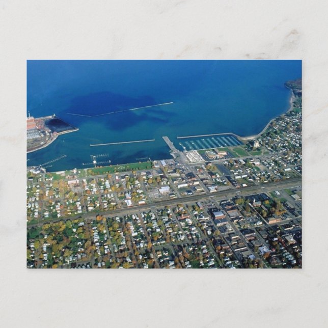 Dunkirk Luftbild Postkarte (Vorderseite)