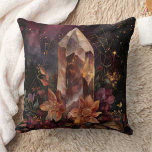 Dunkle Akademie Amethyst Himmelsdesign Kissen
