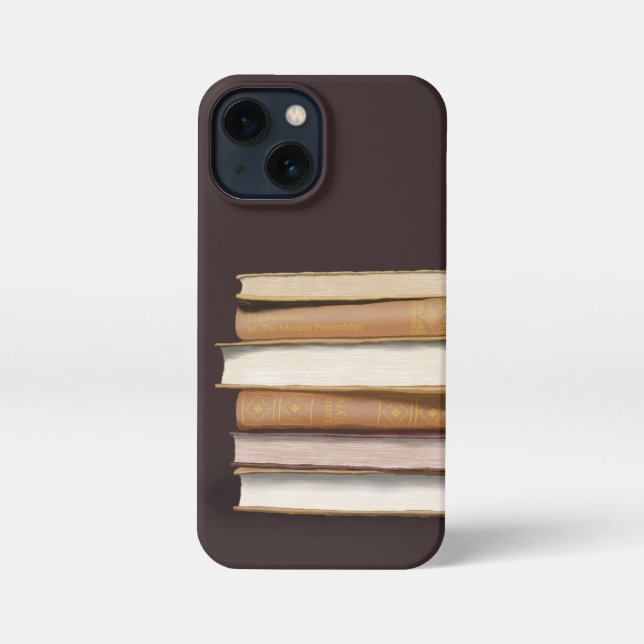 Dunkle Akademie Antike Bücher iPhone Hülle (Rückseite)