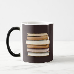 Dunkle Akademie Antike Bücher Verwandlungstasse