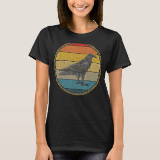 Dunkle Akademie Creepy Bird erschüttert Vintag T-Shirt