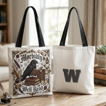 Dunkle Akademie-Gotik-Rabe-Buchliebhaber
