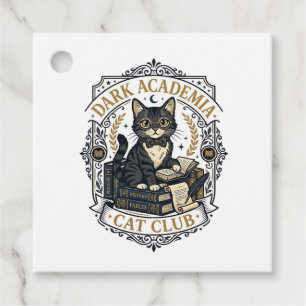 Dunkle Akademie-Katze Vater Geschenkidee - Dunkle  Geschenkanhänger