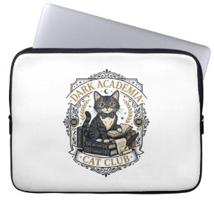 Dunkle Akademie-Katze Vater Geschenkidee - Dunkle  Laptopschutzhülle