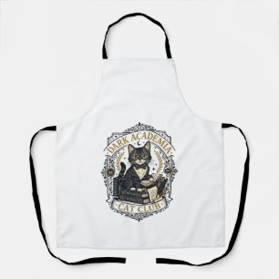 Dunkle Akademie-Katze Vater-Geschenkidee - Dunkle Schürze