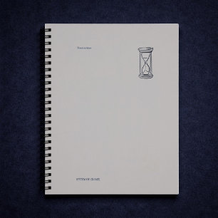 Dunkle Akademie-Nachtkauz-Studie Notizbuch