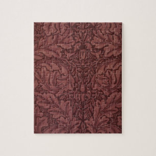 Dunkle Akanthusblätter (von William Morris) Puzzle