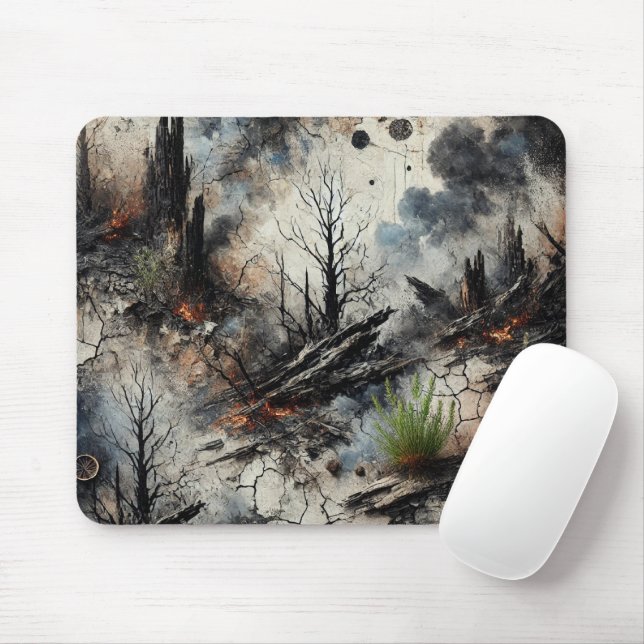 Dunkle Apokalypse Art Mousepad (Mit Mouse)