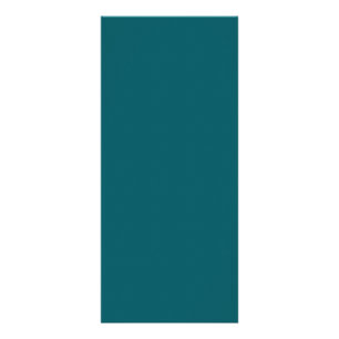 Dunkle Aquamarine Rackkarte Werbekarte