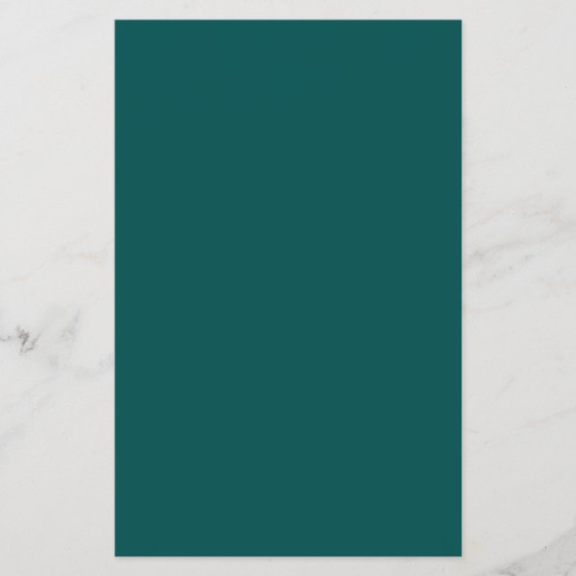 Dunkle Aquamarine Solid-Farbe Flyer (Vorne)