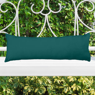 Dunkle Aquamarine Solid-Farbe Seitenschläferkissen