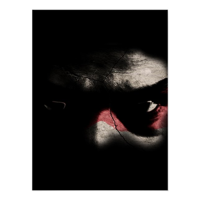 Dunkle Augen Poster (Vorderseite)